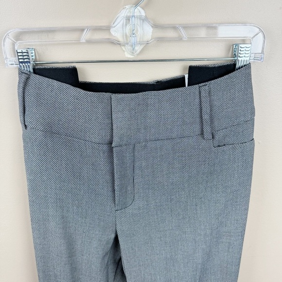 Nine West Black and Gray Hook and Bar Closure Midrise Bootcut Trousers - Picture 6 of 11